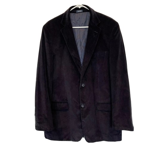Saddlebred Black Corduroy Sport Coat 
