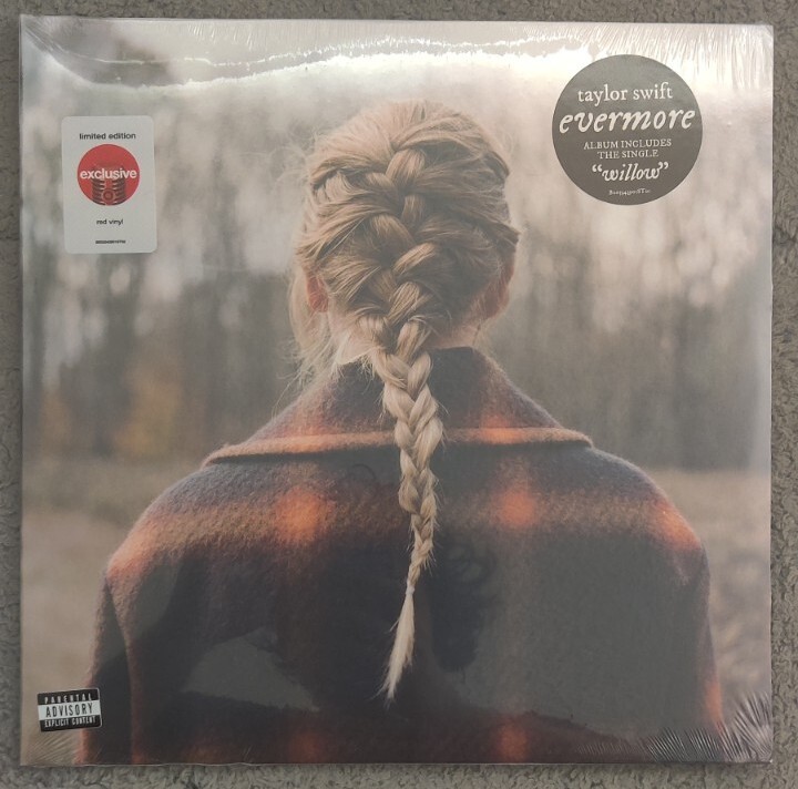 【新品未開封】【レコード】Taylor Swift evermore Taylor Swift - Evermore Exclusive Limited Edition Red 2x LP