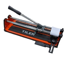 New TILER 14" Manual Tile Cutter Heavy Duty Professional Adjustable Fence Gauge