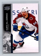 2021-22 Upper Deck #548 Kurtis MacDermid Colorado Avalanche