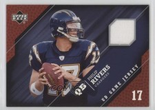 2005 Upper Deck UD Game Jerseys Philip Rivers #GJ-PR 1dm4
