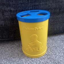 Vintage Fisher Price shape sorter toy 1977 with blocks sorting toy kids retro