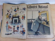 Alte Franz&ouml;sische Zeitung Lillustre National