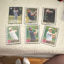 Upper Deck 2023 Goodwin Champions Golf Card Lot 36 Young Guns UD Canvas etc