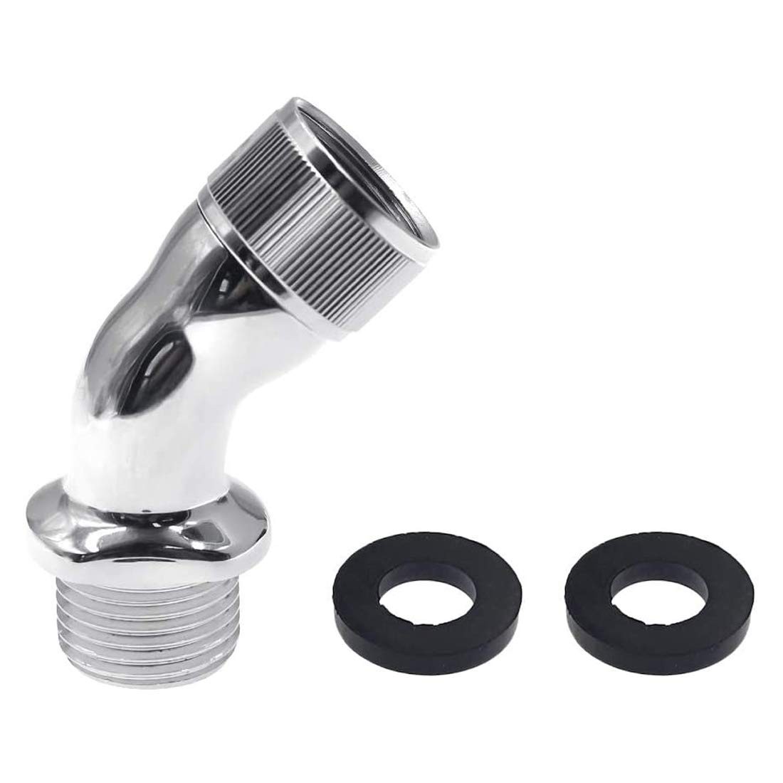 Jiozermi Elbow Adapter for Shower Head, 45 degree angled fem