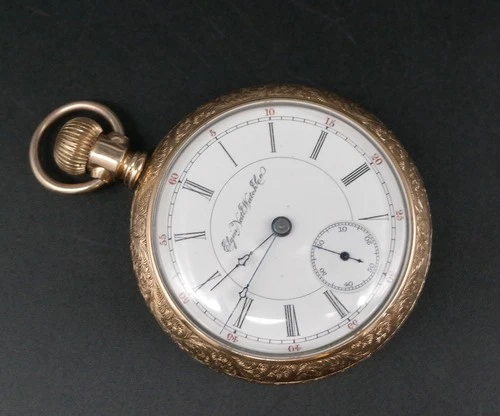 Antique 1902 Elgin Grade 207, 18s, 7j Pocket Watch – Lever set – Runs/Excellent