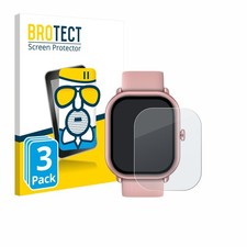 3 Pack Matte Glass Screen Protector for Zeblaze GTS 3 Pro Anti-Glare Protection