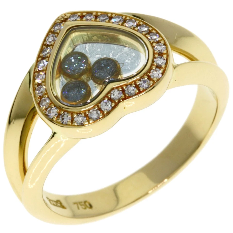 Chopard  Happy diamond Ring K18 Yellow Gold  Ladies [Used] - Image 2 of 4
