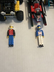 6 Vintage TECHNIC Vehicle & Minifigure Set # 8223 8230 8816 8207 8233 8239 Lot