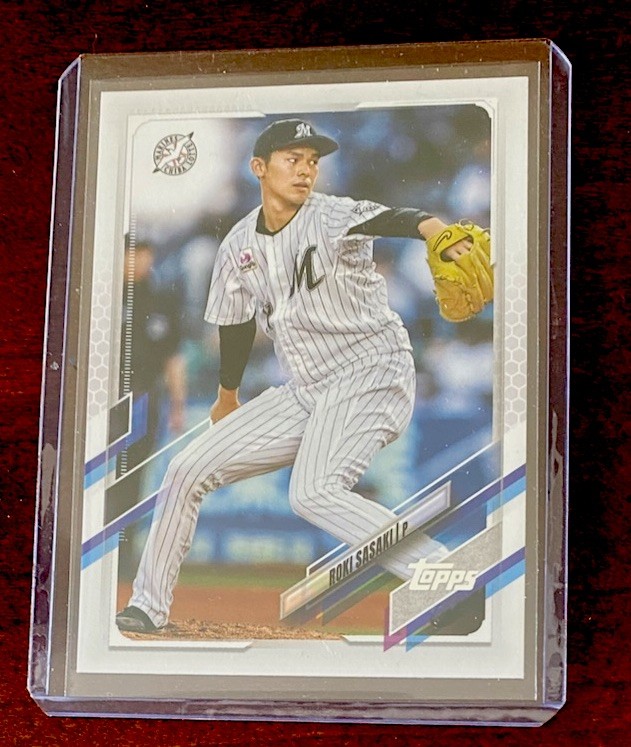 2021 Topps NPB Nippon Professional Baseball - Roki Sasaki #112 (RC)