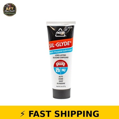 AGS SIL-Glyde Multi-Purpose Lubricating Compound - 8 oz Tube