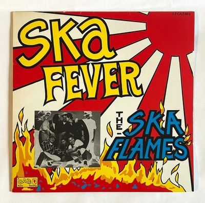 Ska Flames SKA FEVER UK盤 GAZ LPGAZ004 SKA FLAMES SKA FEVER UK VINYL LP 1989 LPGAZ-004 GAZ'S ROCKIN