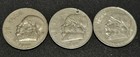 3 MEXICO 1970, 1980, 1982 UN PESOS World Foreign Mexican COINs — photo 1