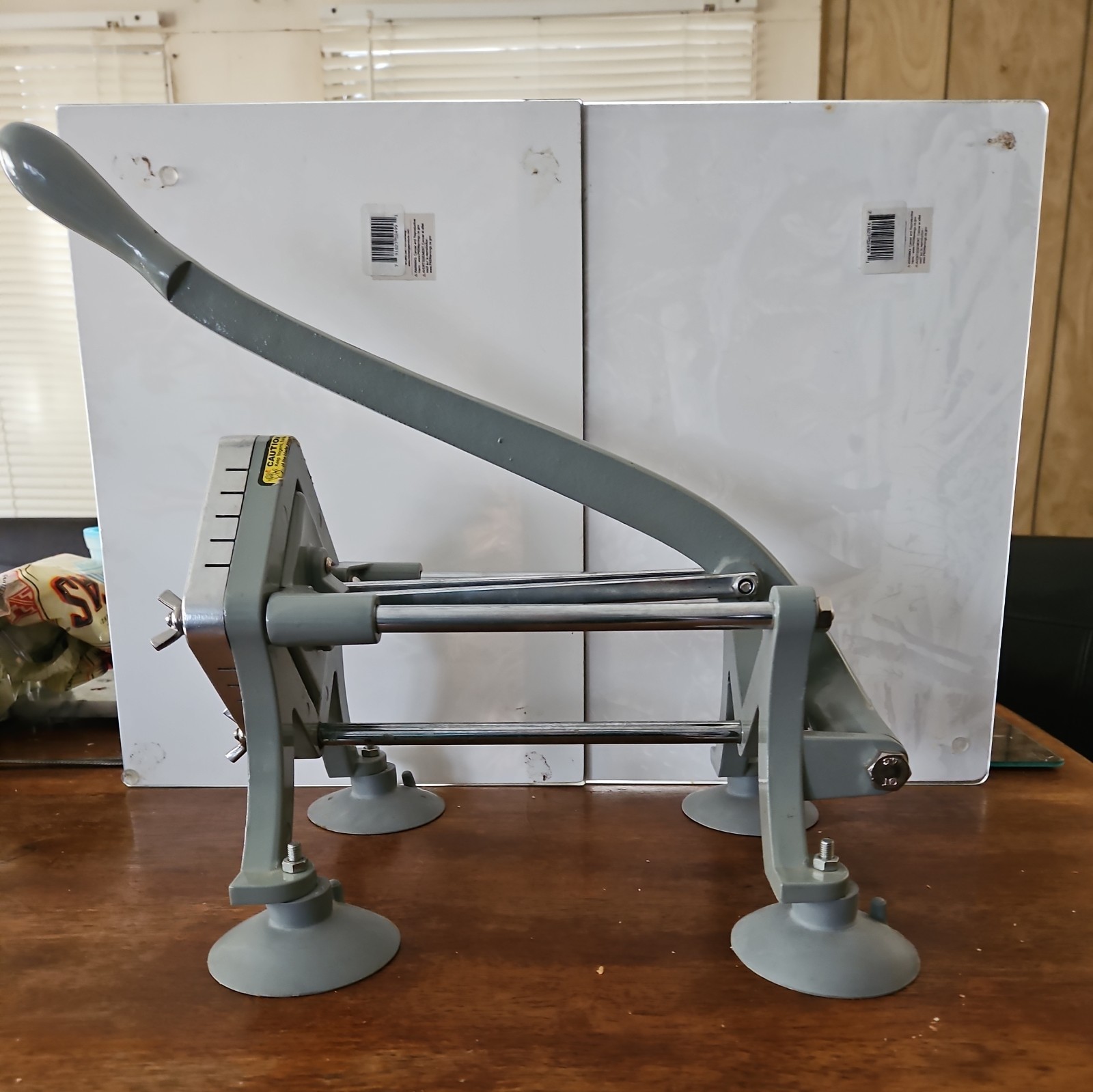 Commercial Restaurant Pub Countertop French Fry Potato Cutter Slicer