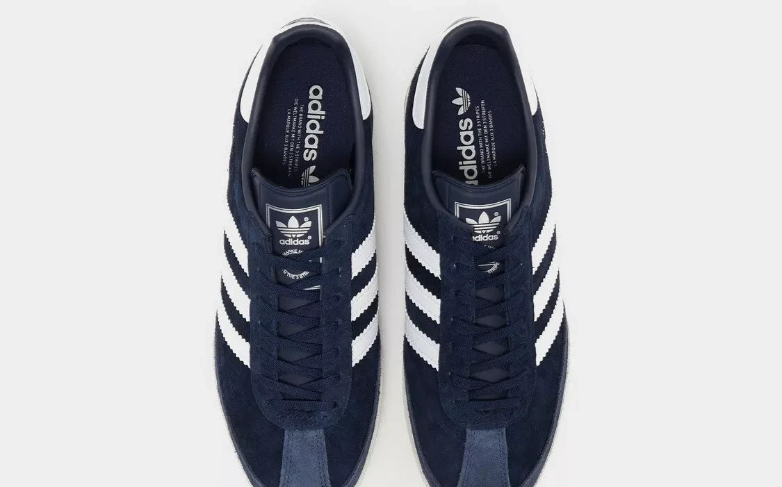 Adidas Originals Kegler Super Navy/White Trainers-ALL SIZES Sneakers-Genuine image 3