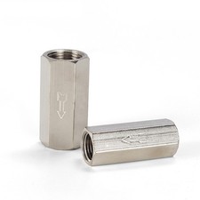 Pneumatic Check Valve Straight One-way Parts For Air\ Water \Oil \Gas