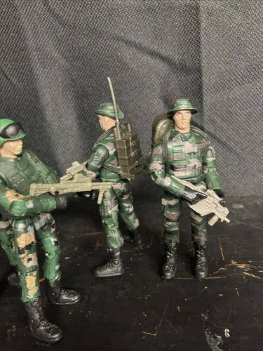 World Peacekeepers Power Team Elite Soldier Action Figures Lot of 4 1:18 B26 - Picture 7 of 8
