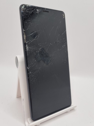 Sony Xperia L3 schwarz 32GB 5,7" Android Smartphone gesprungen defekt #B