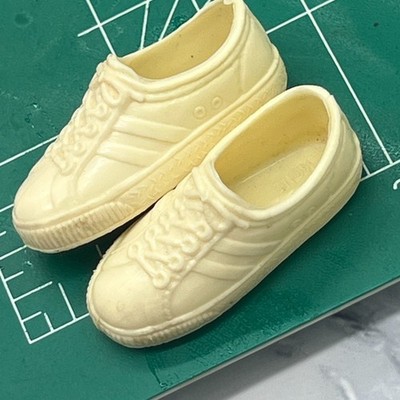 Mattel Big Jim #8854 Basketball White Sneakers Shoes Rare Vintage 1970 s