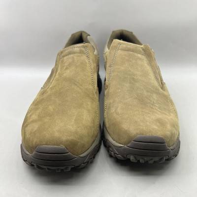 Merrell Moab Adventure Moc Shoes Men Size 12 Brown Nubuck Vibram Slip On Sneaker Merrell Moab Adventure Moc Shoes Men Size 12 Brown Nubuck  main image 2