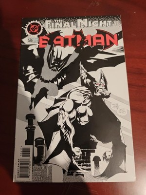 Batman #536 - The Final Night (DC Comics, Nov. 1996)   Kelley Jones Cover