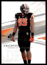 2014 SP Authentic Scott Crichton Rookie Oregon State Beavers #33