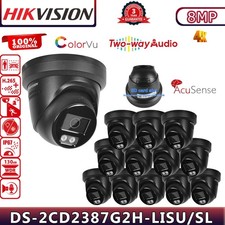 Hikvision ColorVu DS-2CD2387G2H-LISU/SL 8MP IP Camera Audible light Alarm black