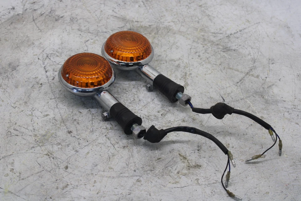 07-14 YAMAHA V STAR 1300 XVS1300 XVS 原始设备制造商前旋转信号套装一对 D35 — 第 2/4 张图片