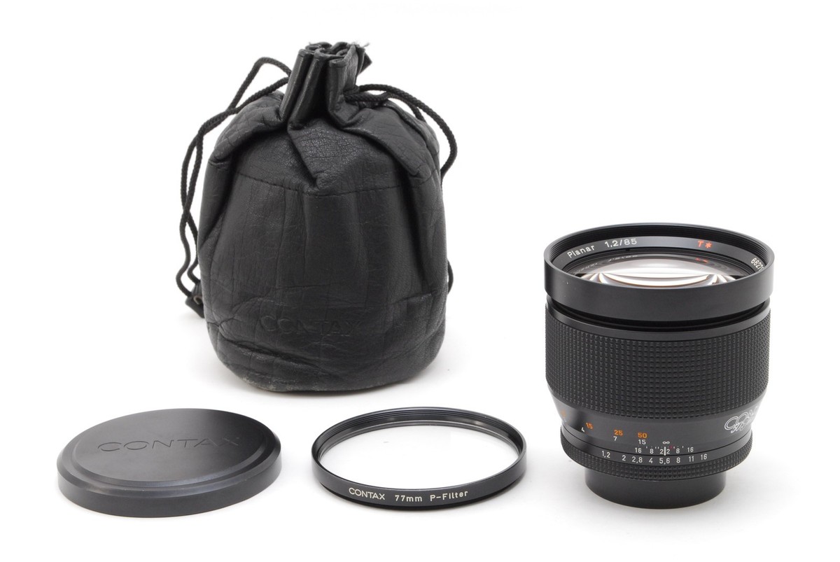MINT] Contax Carl Zeiss Planar T* 85mm f/1.2 AEG Lens 50th