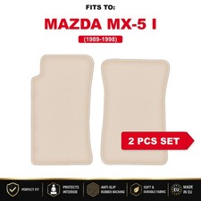 Fußmatten Automatten Velours Premium für Mazda MX-5 I 1989-1998 2-tlg