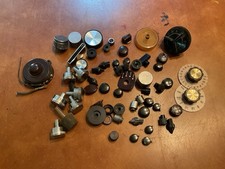 Vintage Lot Of Radio Tv Amp Electronic Knobs 60 Pcs Vintage Lot Of Radio Tv Amp Electronic Knobs 60 Pcs