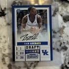 2017 Contenders Draft BAM ADEBAYO #64 Draft Ticket Silver Rookie Auto 05/25