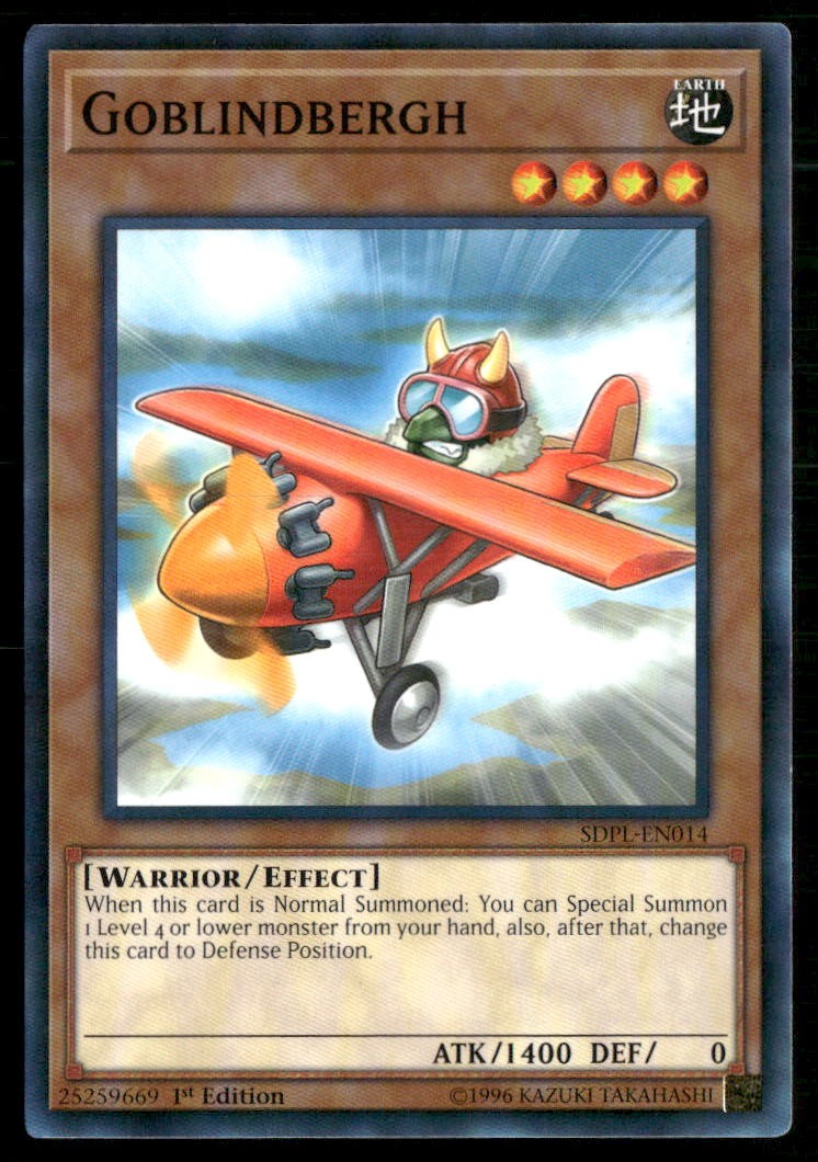 Goblindbergh SDPL-EN014 1st Edition Structure Deck: Powercode Link Yu-Gi-Oh LP