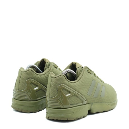 adidas Herren ZX Flux Schuhe Grü Mesh Low Top TORSION Originals Sneaker EU 42 - Bild 5 von 10