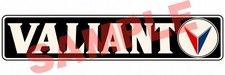 1960 Plymouth Valiant Engine Decal 7 X 1.5 Valve Cover Air Cleaner Hyper Pak 1960 Plymouth Valiant Engine Decal 7 X 1.5 Valve Cover Air Cleaner Hyper Pak