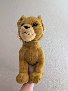 The Lion King Live Action Movie 14” Talking Simba Animal Toy Plush Disney WORKS