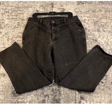 Vtg Rocky Mountain Jeans Women's 32x30 Black High Waist Cotton Western Mom Denim