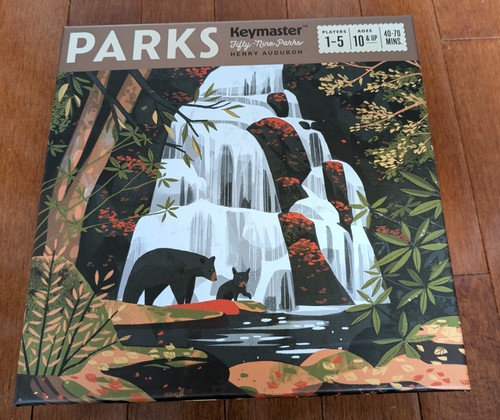 Keymaster Games Parks Brettspiel 1. Auflage Erstausgabe LN