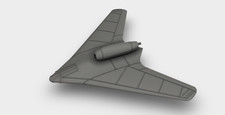 Gotha P.60 Jagdflugzeug Nurflügler Prototyp ...