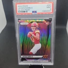 2024 Panini Prizm RC Jayden Daniels Silver Prizm #347 PSA 9 Commanders