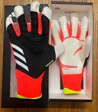 Adidas Predator GL Pro Goalkeeper Gloves Size 11 Hybrid Cut Orange Black IQ4025