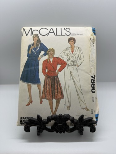 Vintage Konvolut 7 McCalls Schnittmuster - verschiedene Stile - Sammlerstücke - Bild 18 von 24