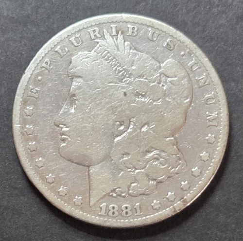 1881-CC Morgan Dollar, Good