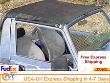 Rampage Cali Brief Bikini Bamini Soft Top Black Denim For Suzuki Samurai 86-95 Rampage Cali Brief Bikini Bamini Soft Top Black Denim For Suzuki Samurai 86-95