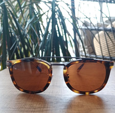 Coach Sunglasses HC 8382 CL913 504573 Caramel Tortoise Brown Lens 53mm 213 NWT