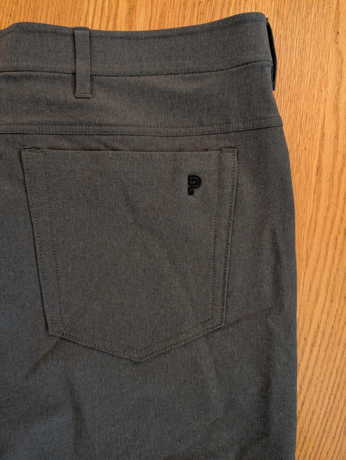 Public Rec Dealmaker Chino 5 Pocket Pants Workday Golf Mens Size 36 x 28 Gray 