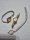 THREE VINTAGE LADIES WRISTWATCHES,WATHAM JEWELS,COLLEZIO QUARTS & TIMEX