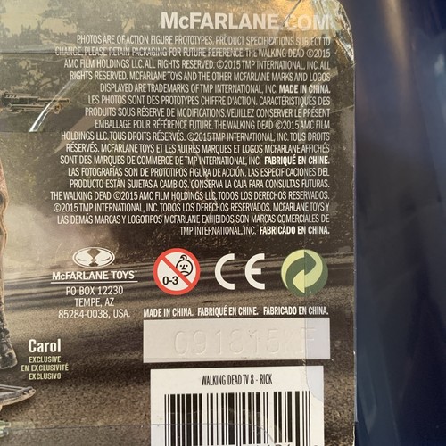 The Walking Dead Series 8 Figure - Rick - McFarlane Toys - NEW - Picture 4 of 4