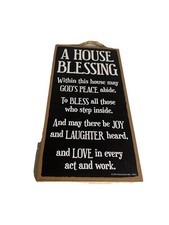 A House Blessing Wall Plaque- Made In USA