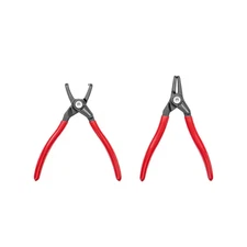 7 In. 90° Internal and External Retaining Ring Pliers Set, 2-Piece (0.070 In. Ti